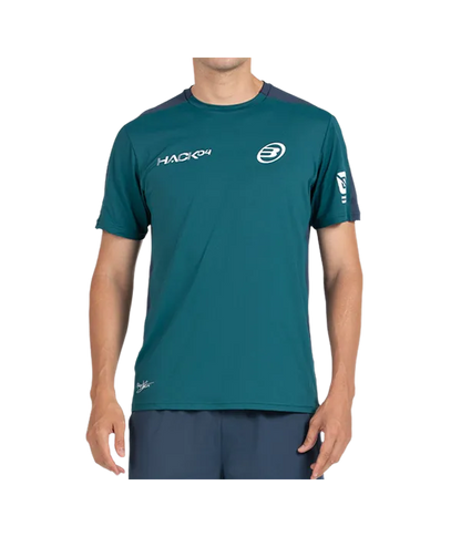 Playera Bullpadel Paquito Verde Oscuro 2025