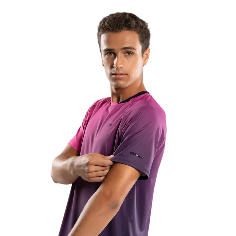 Playera Nox Pro Blackberry/Rose