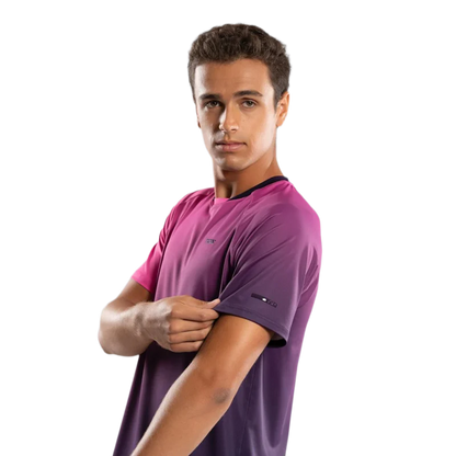 Playera Nox Pro Blackberry/Rose