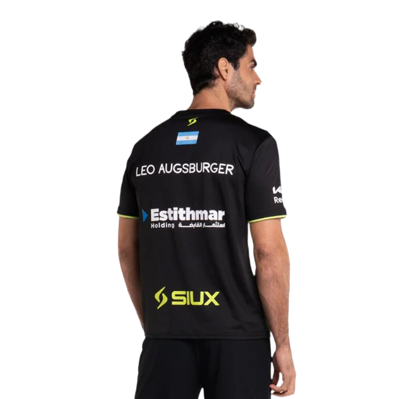 Playera Siux Fenix X Leo Augsburguer 26 Black