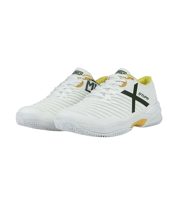 Tenis Munich Stupa Padx 64 Blanco/Amarillo 2025