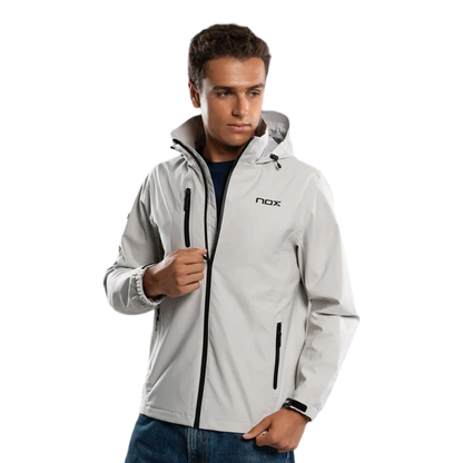 Chamarra Softshell Nox Team Pale Grey