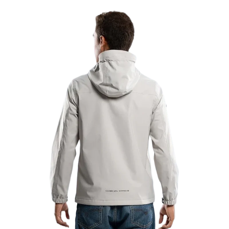 Chamarra Softshell Nox Team Pale Grey