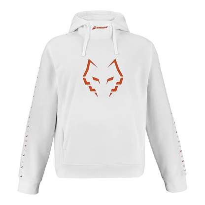 Sudadera Babolat White/White 2026 J. Lebrón