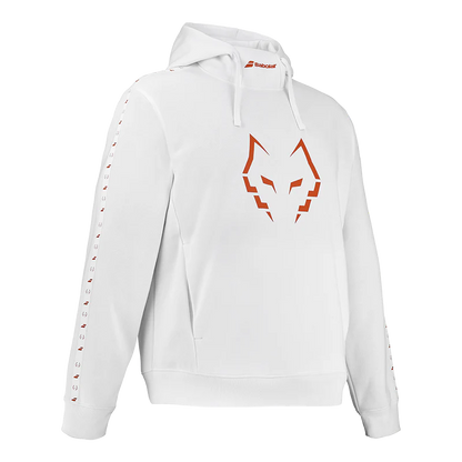 Sudadera Babolat White/White 2026 J. Lebrón