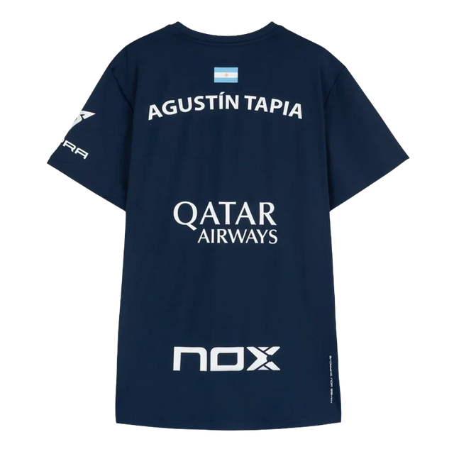 Playera NOX Sponsors AT10 Light Grey 2026 A. Tapia