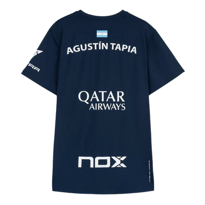 Playera NOX Sponsors AT10 Light Grey 2026 A. Tapia
