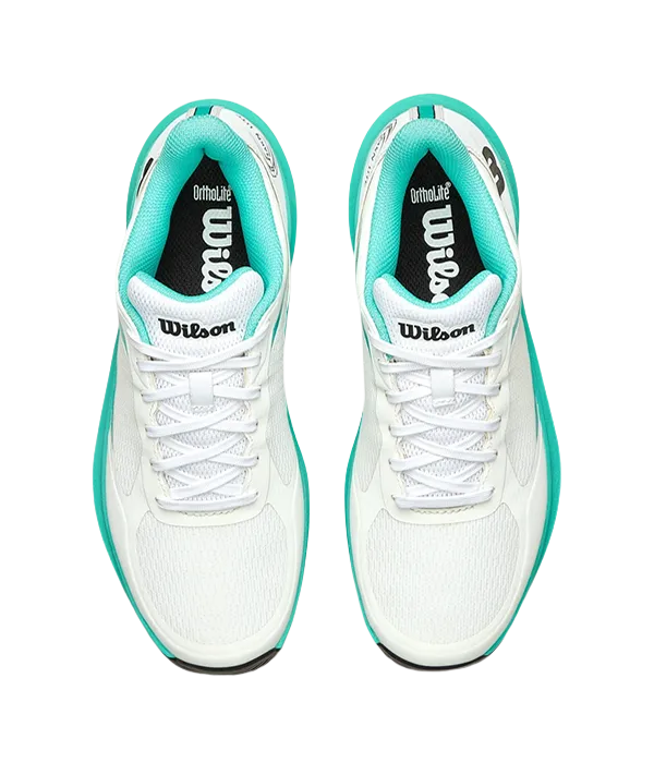 Tenis Wilson Hurakn Lite White/Turquoise/Black Mujer 2025