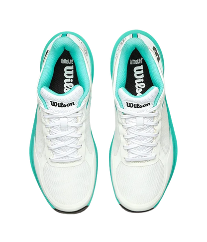 Tenis Wilson Hurakn Lite White/Turquoise/Black Mujer 2025