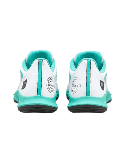 Tenis Wilson Hurakn Lite White/Turquoise/Black Mujer 2025