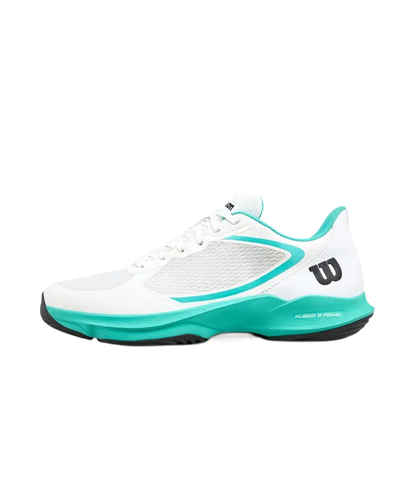 Tenis Wilson Hurakn Lite White/Turquoise/Black Mujer 2025