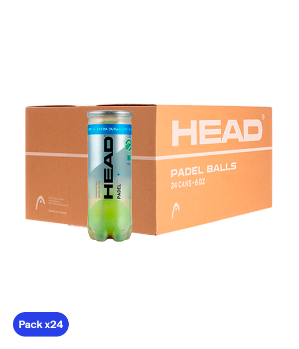 HEAD Padel Pro+ 2024/2025 Ball Box (Caja con 24)