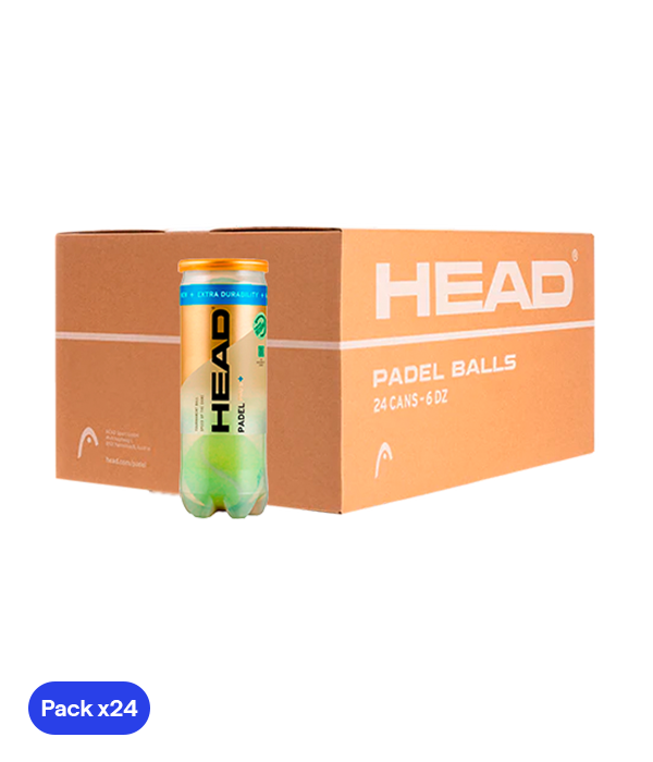 Pelotas HEAD Padel Pro S+ Ball  (Caja con 24)