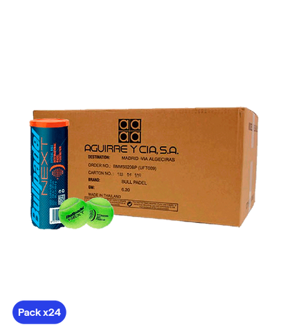 Pelotas Bullpadel Next Ball Box (Caja con 24)