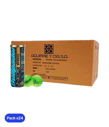 Pelotas Bullpadel Next Pro Ball Box (Caja con 24)