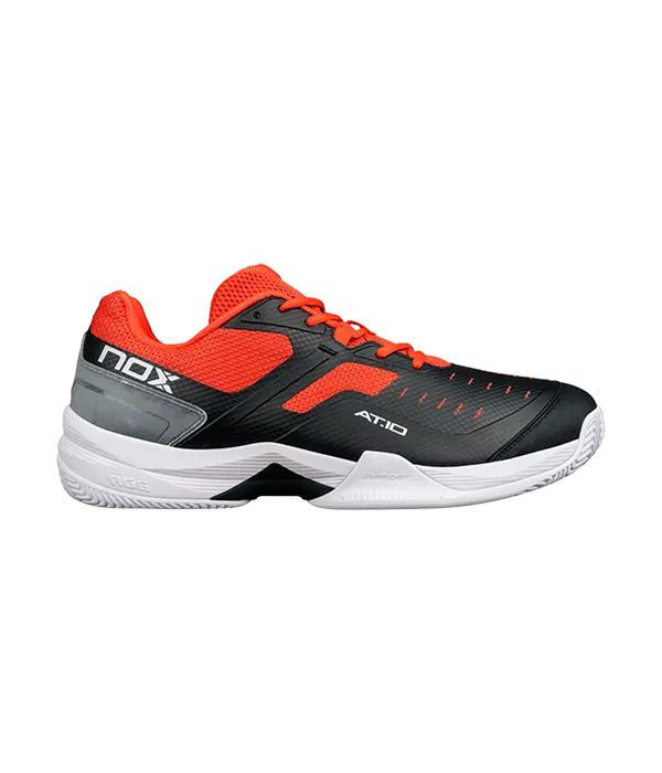 Tenis NOX AT10 PRO Black/Red Shoes